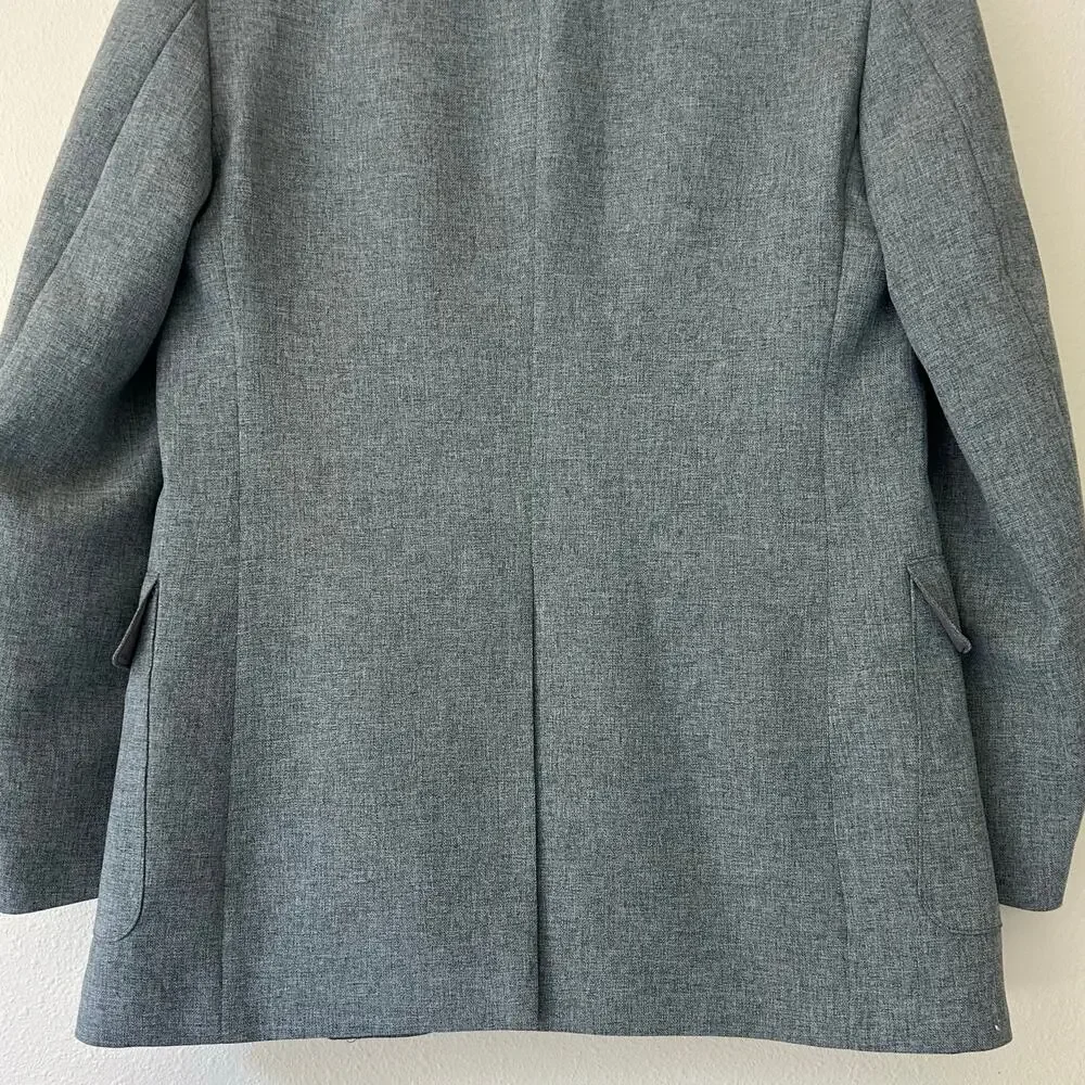 Vintage Levi’s Action Suit Sport Coat Blazer Gray Mens 42L Tailored Jacket USA
